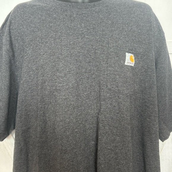 Carhartt Men's Charcoal Short Sleeve Tee - Picture 2 of 4